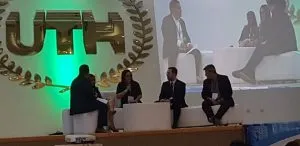 Participantes del panel latinoamericano de ciberseguridad